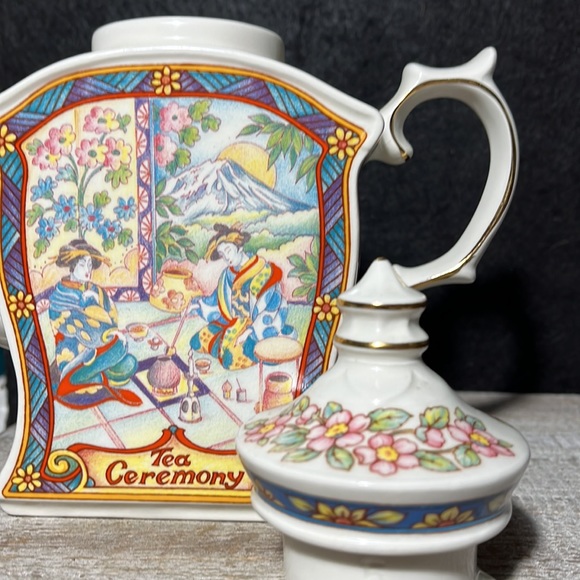 Sadler Dining Sadler Tea Ceremony The World Of Tea Collection Caddy